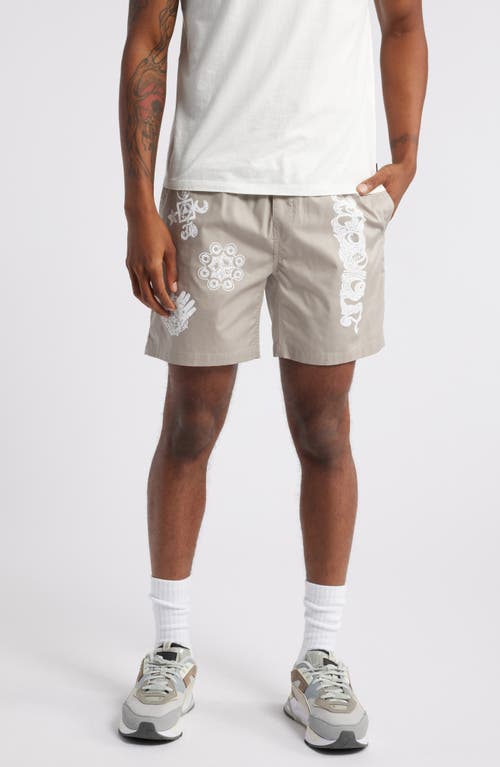 Afield Out Element Pull-On Shorts in Grey 