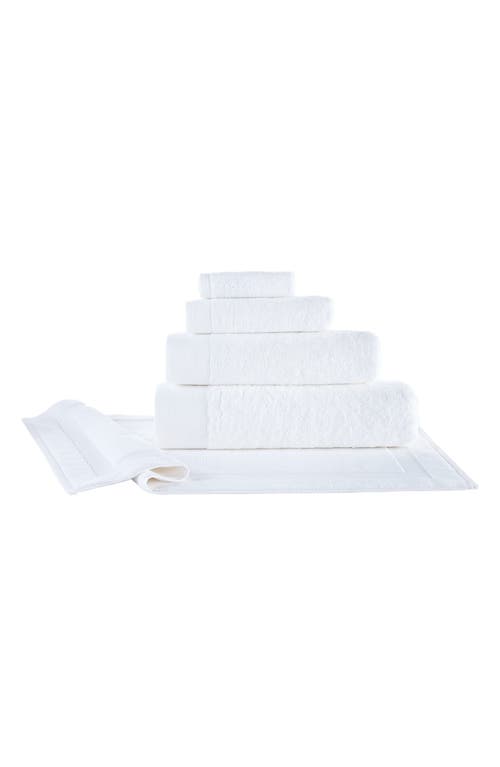 BROOKS BROTHERS BROOKS BROTHERS 2-PIECE SOLID SIGNATURE COTTON TOWEL SET 