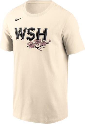 Washington Nationals Nike Authentic Collection Early Work Tri-Blend  Performance T-Shirt - Heather Red