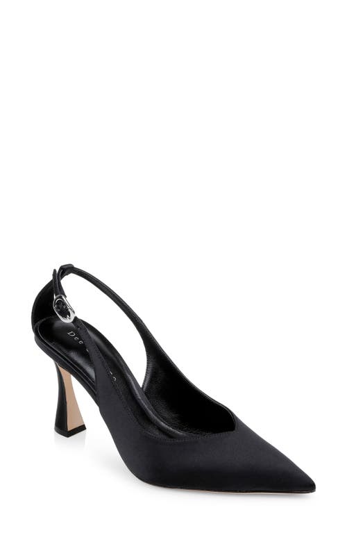 Dee Ocleppo Austin Pumps In Black Satin