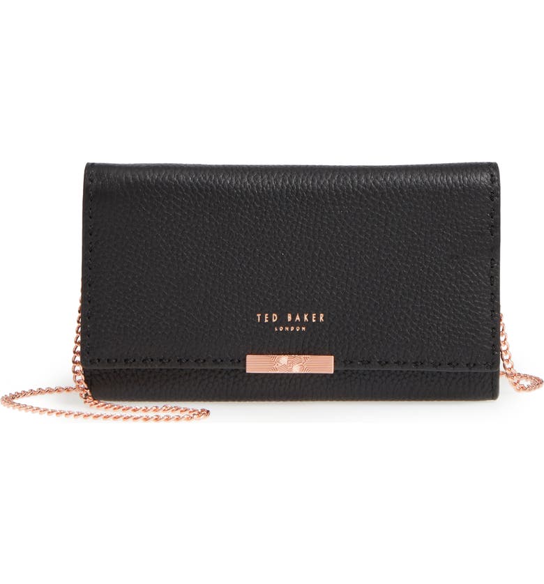 Ted Baker London Janet Leather Crossbody Matinée Wallet on a Chain ...
