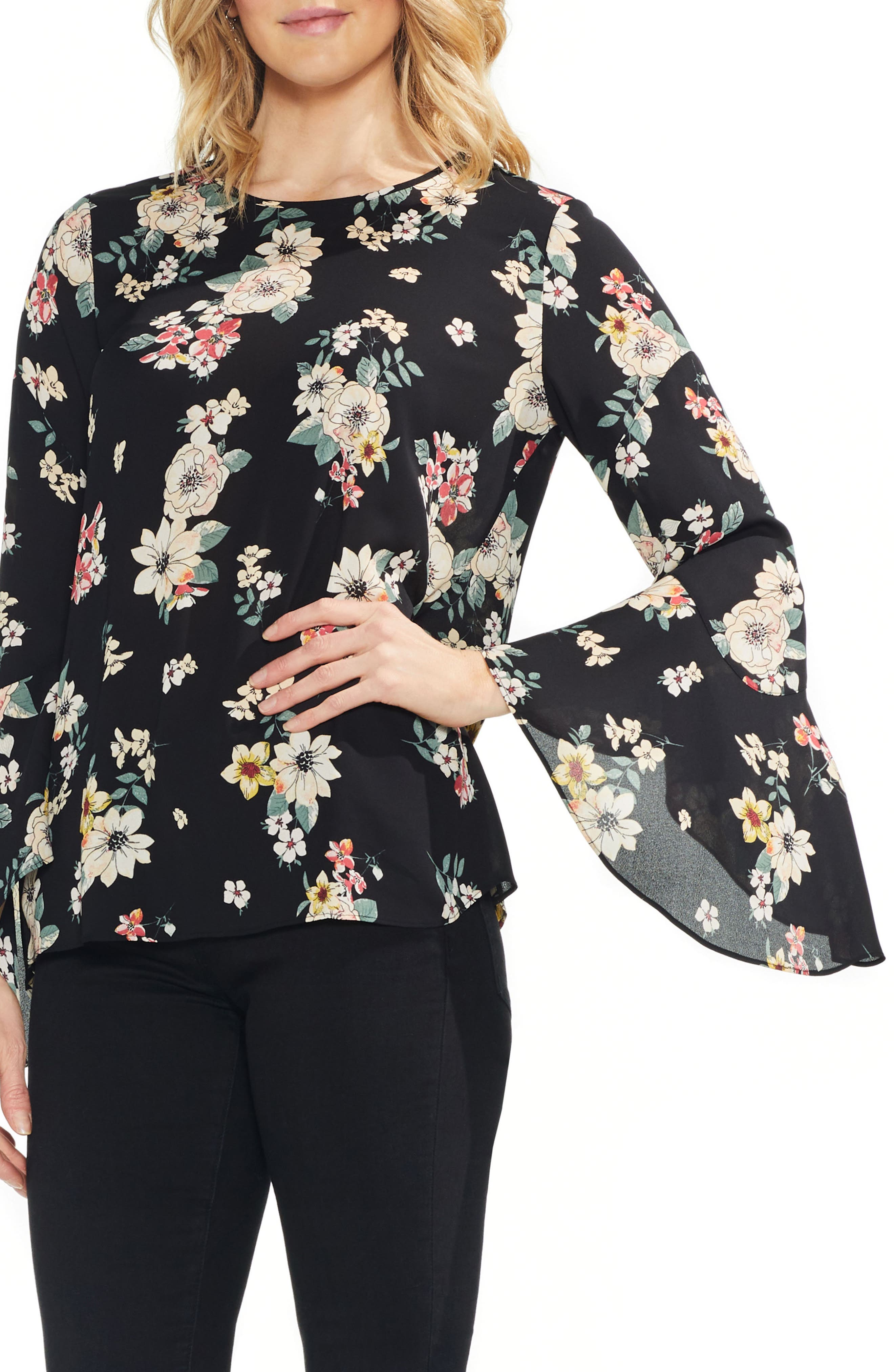 vince camuto floral top