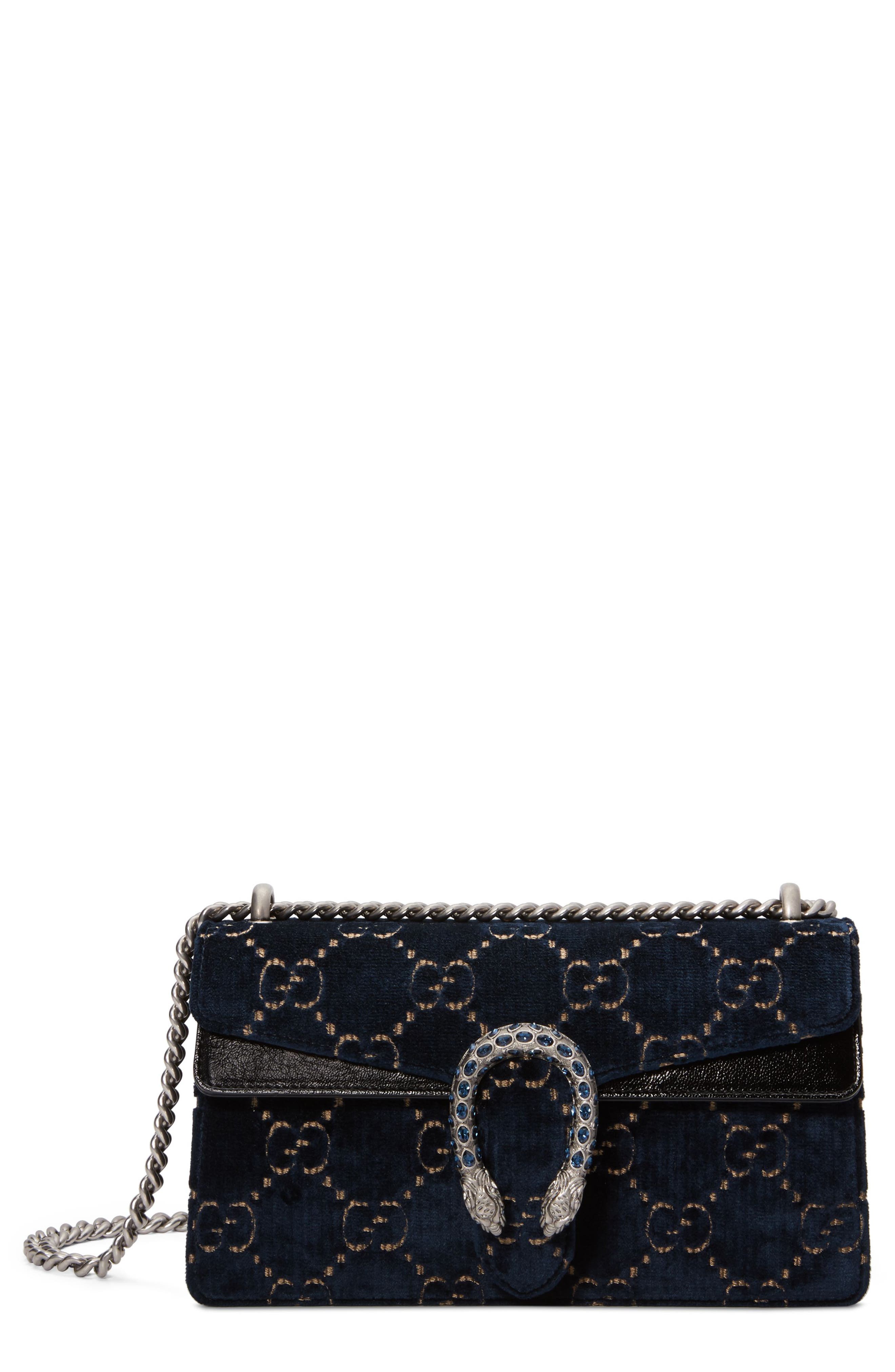 gucci dionysus velvet black
