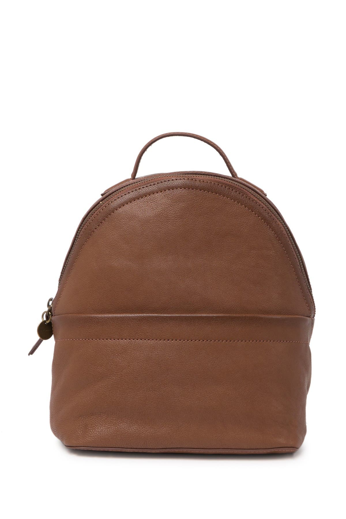 lucky brand leather backpack