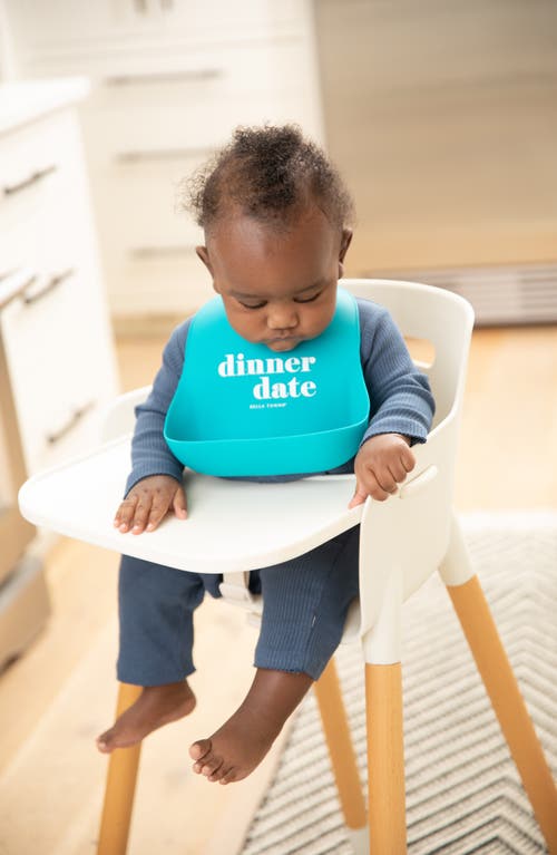 Shop Bella Tunno Dinner Date Wonder Bib In Blue