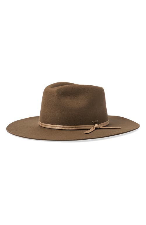 Brixton Cohen Wool Felt Cowboy Hat in Desert Palm