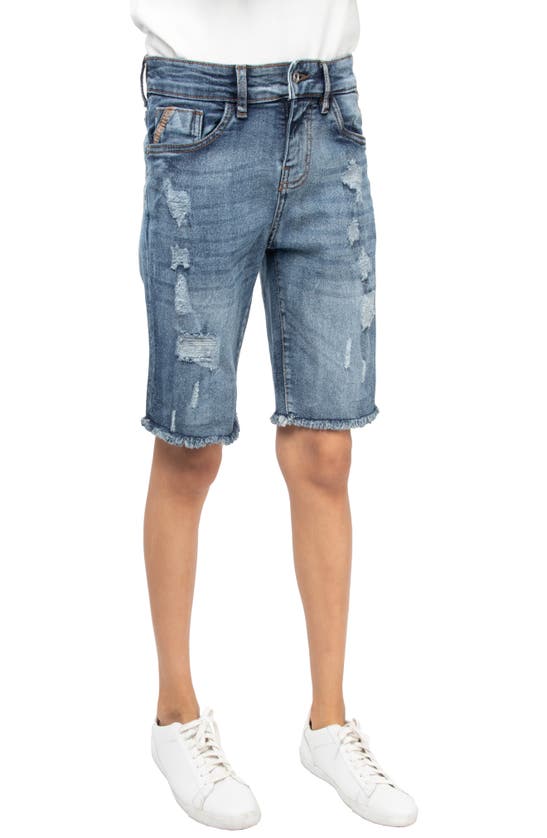 Shop X-ray Xray Kids' Denim Shorts In Medium Blue