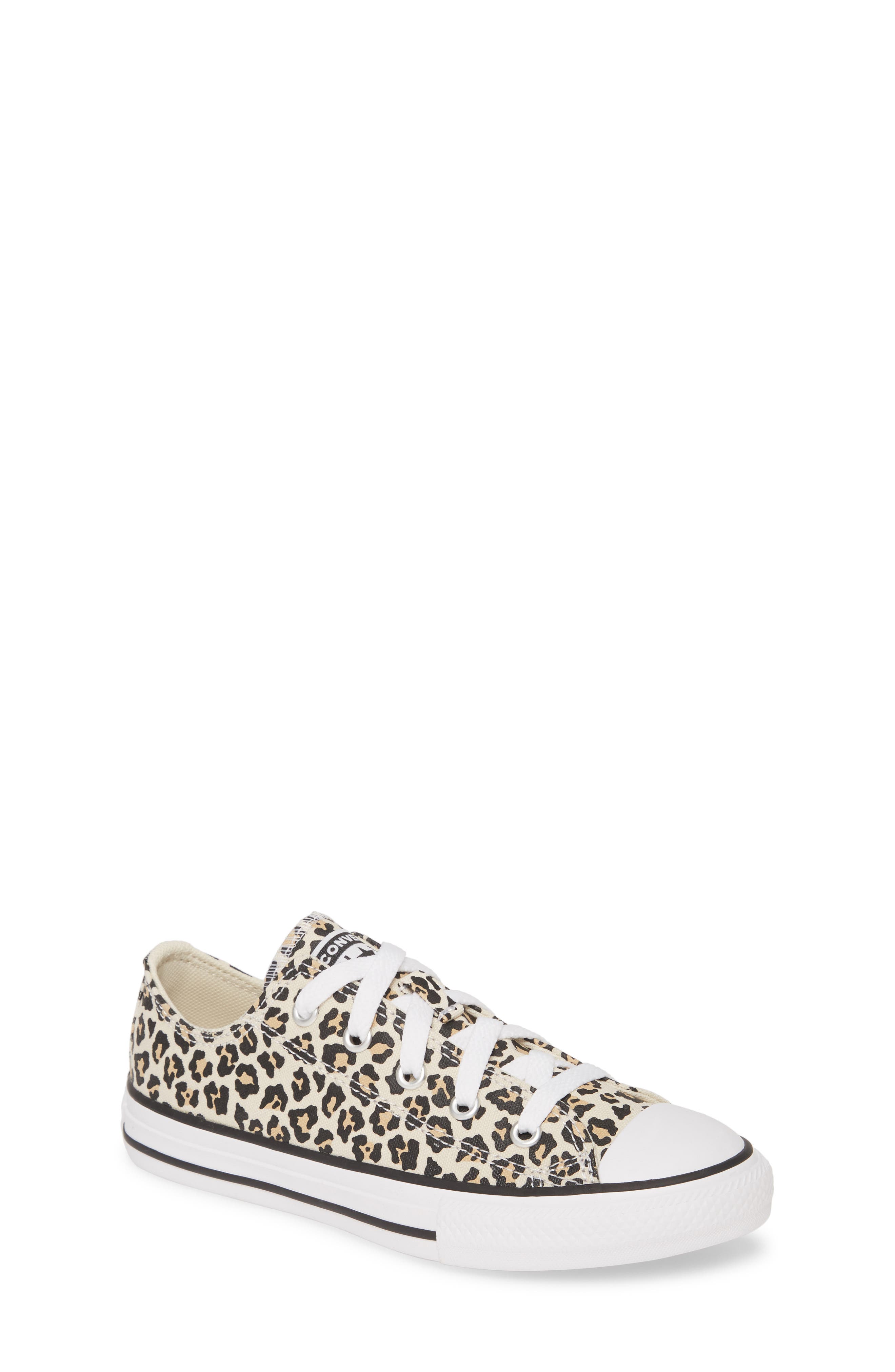Leopard Spot Low Top Sneaker (Baby 
