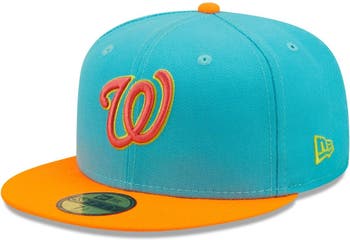 New Era Blue/Orange San Francisco Giants Vice Highlighter 59FIFTY Fitted Hat