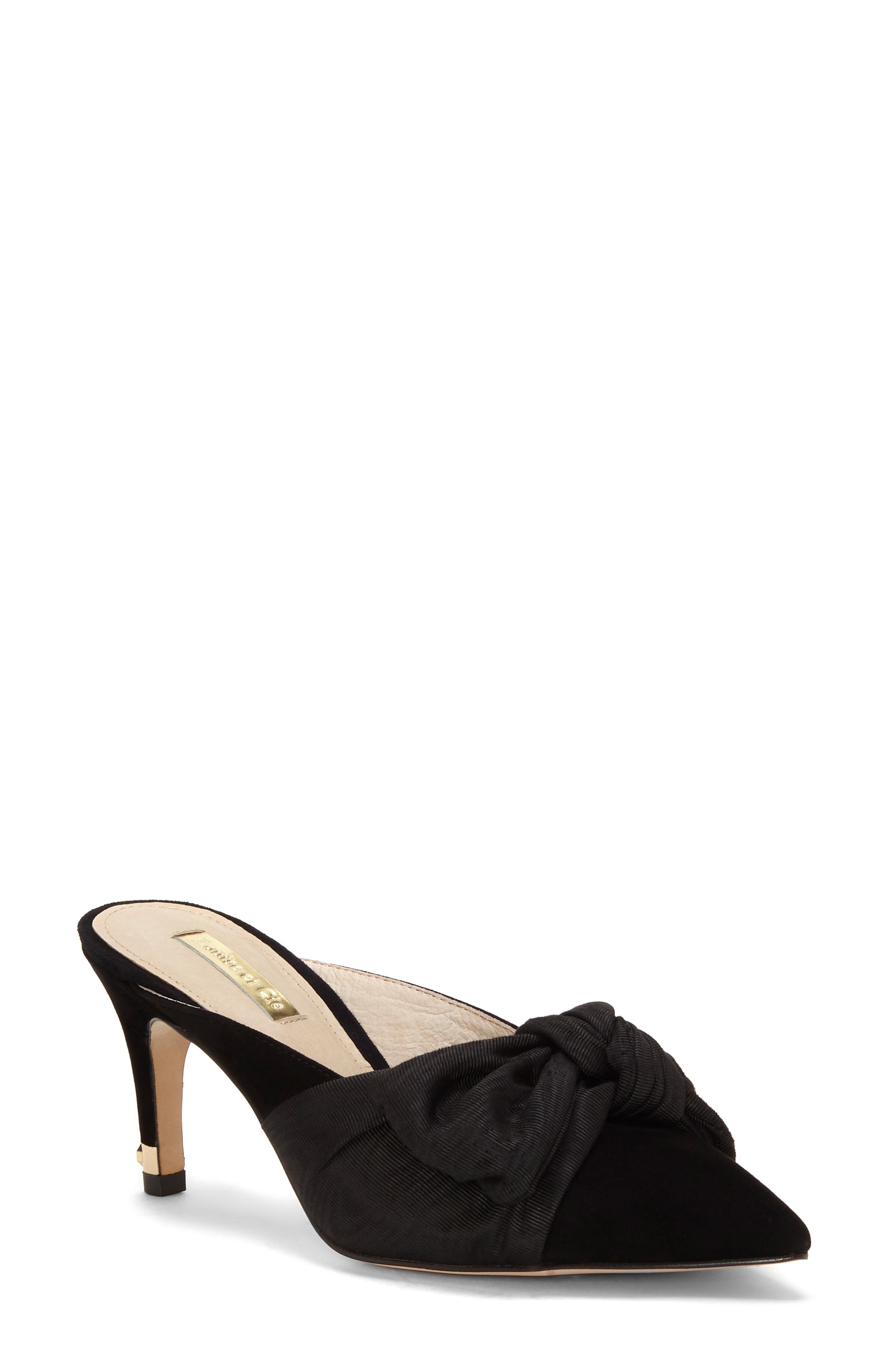 Louise Et Cie Kahara Bow Mule, Black