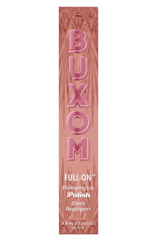 Shop Buxom Dolly's Mocktail Mixer Full-on Plumping Lip Polish In Bailey Butterscotch