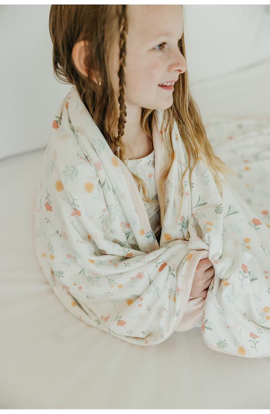 Copper Pearl Reversible Three Layer Quilt In Natural