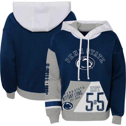 Outerstuff Youth Navy Tennessee Titans Colorblock Full-Zip Hoodie