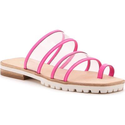 Botkier Maje Strappy Toe Loop Sandal, Pink