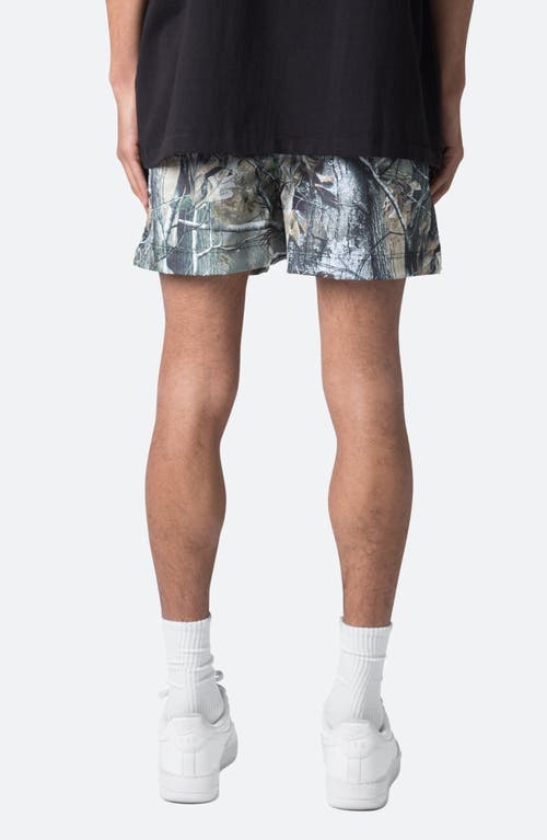 Mnml Ripstop Shorts In Branch Camo