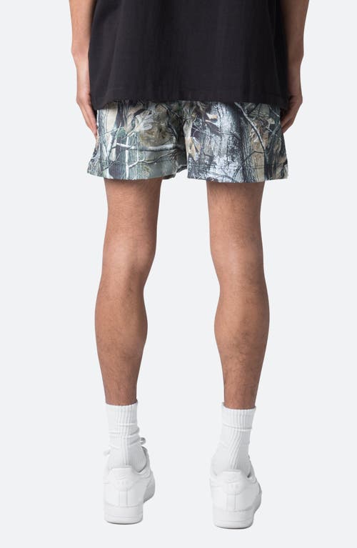 Shop Mnml Ripstop Shorts In Branch Camo