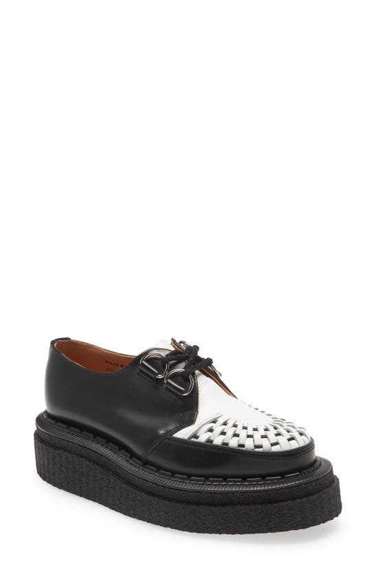 X George Cox Platform Derby In Black X White