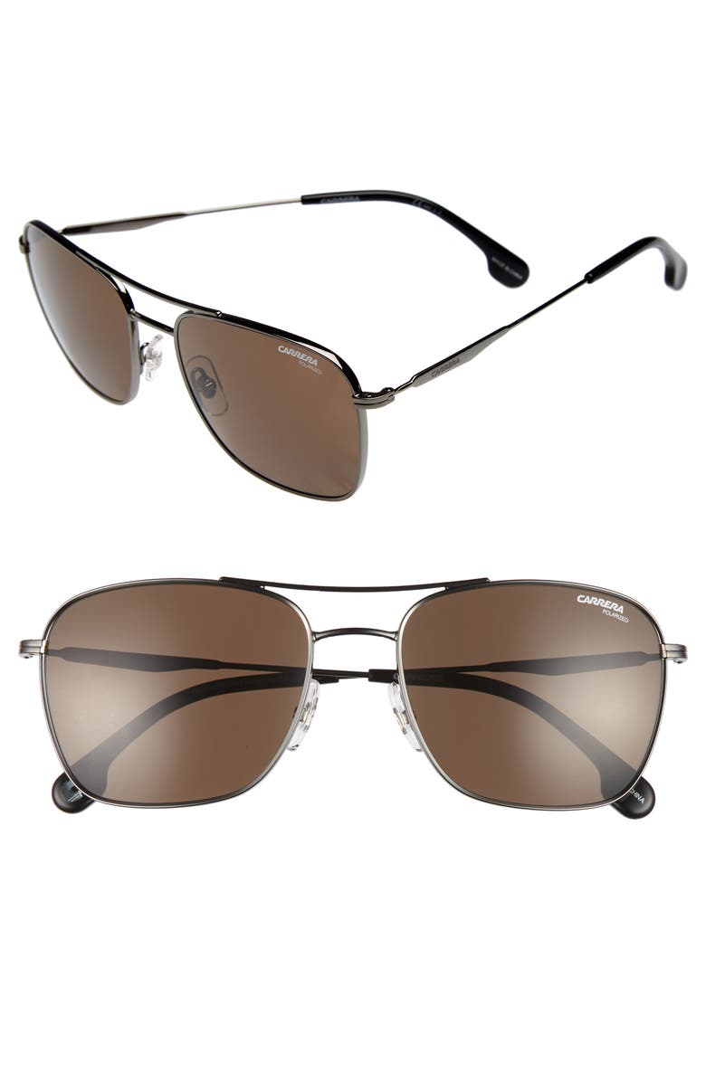 Carrera Eyewear 58m Polarized Sunglasses | Nordstrom