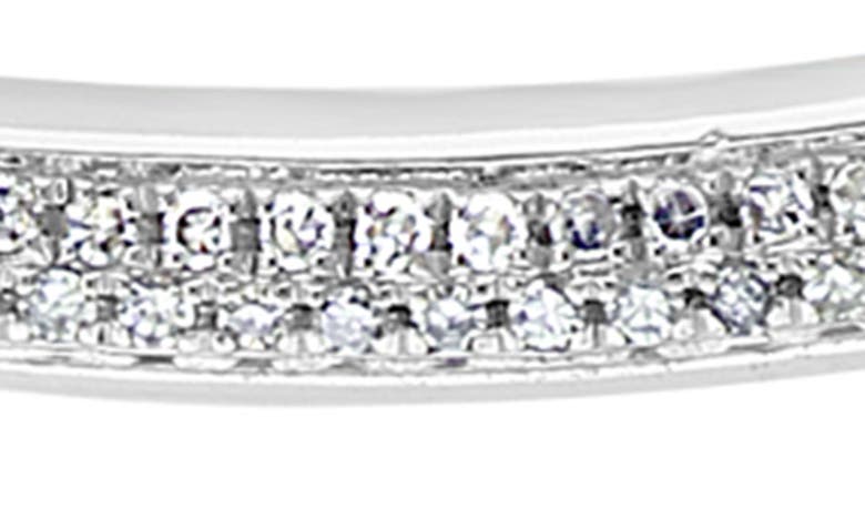 EFFY EFFY STERLING SILVER PAVÉ DIAMOND BAR PENDANT NECKLACE