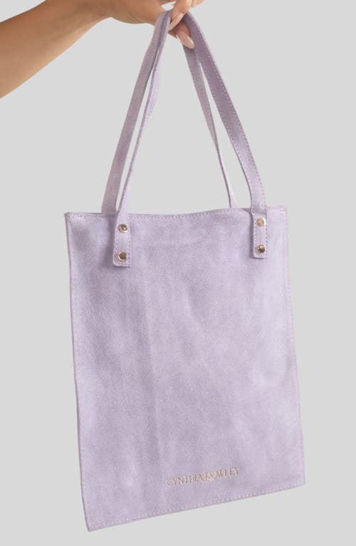 CYNTHIA ROWLEY CYNTHIA ROWLEY SLEEK SUEDE TOTE