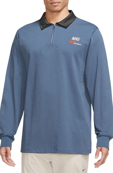 MLB Kansas City Royals Blue Polo Golf Shirt by nike standard fit dri-fit SZ  L