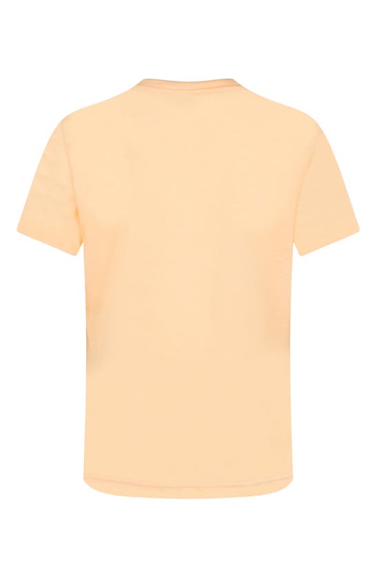 Shop Hurley Kids' Cloud Slub Crewneck T-shirt In Melon Tint