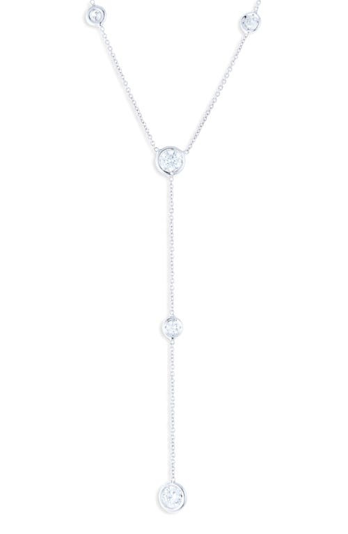 Roberto Coin Diamond Station Y-Necklace in Gold at Nordstrom