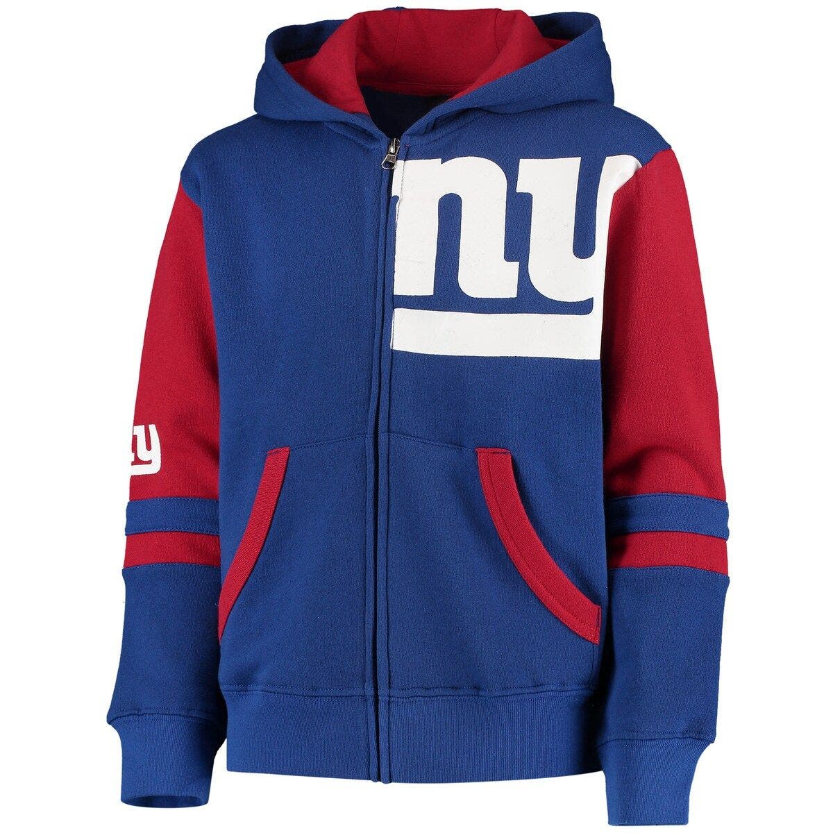 Outerstuff Youth Royal New York Giants Stadium FullZip Hoodie Nordstrom