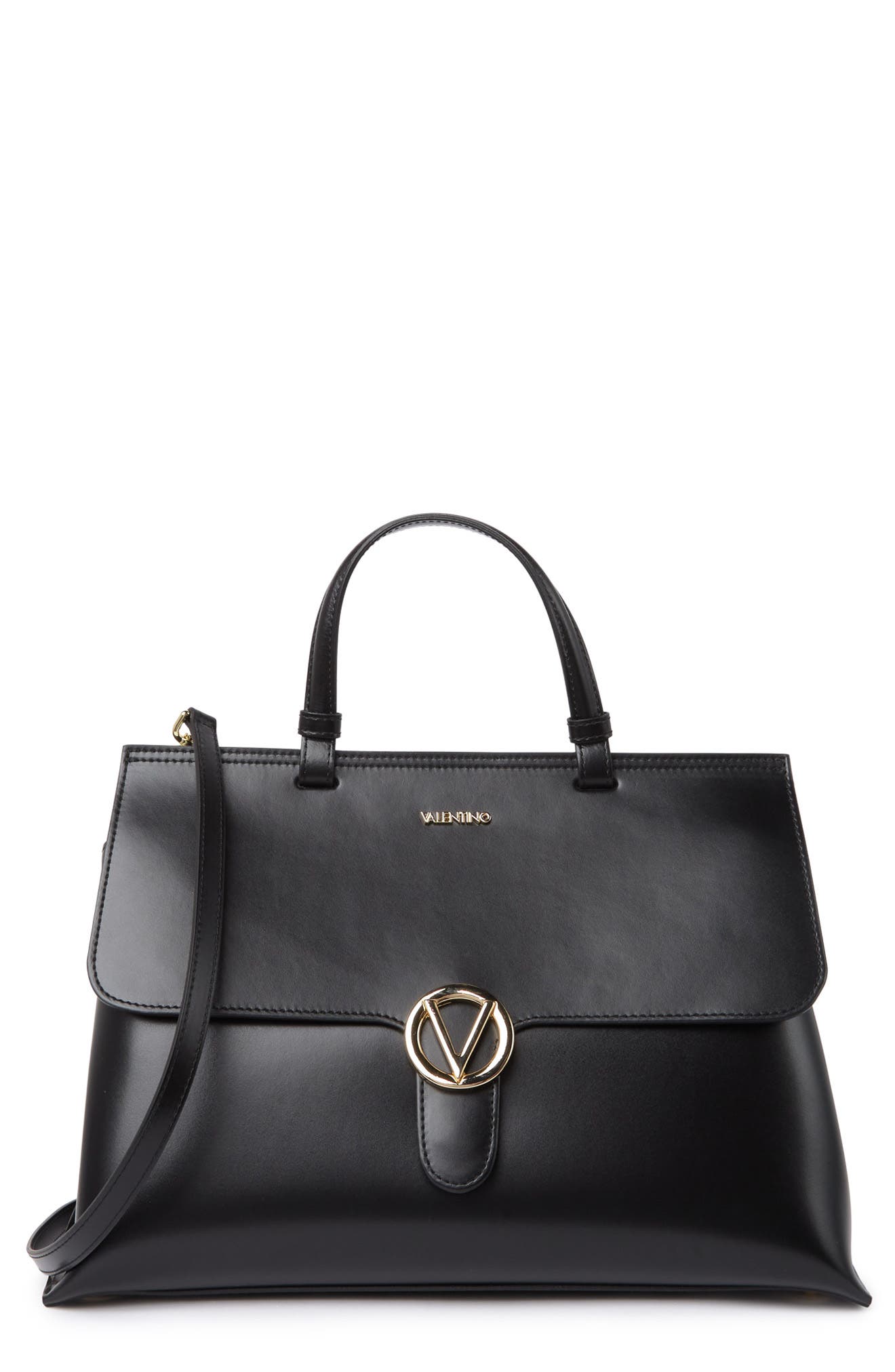 valentino olimpia leather satchel