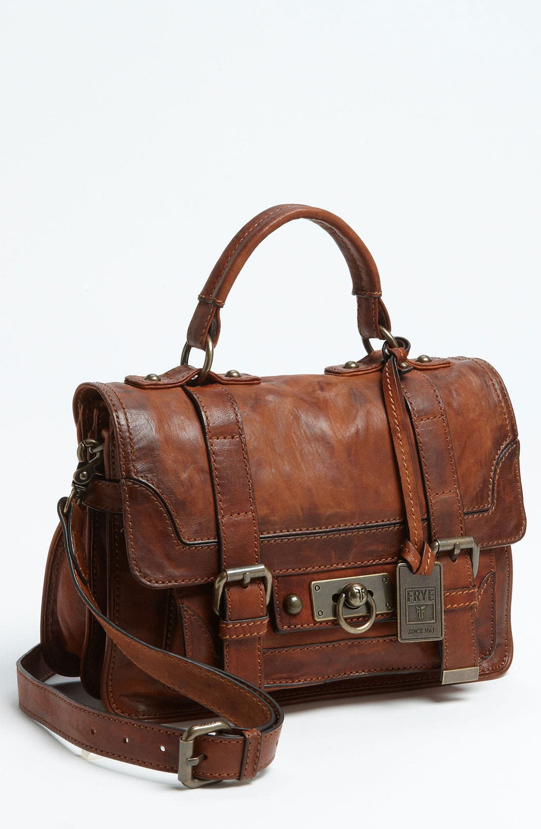 frye cameron satchel