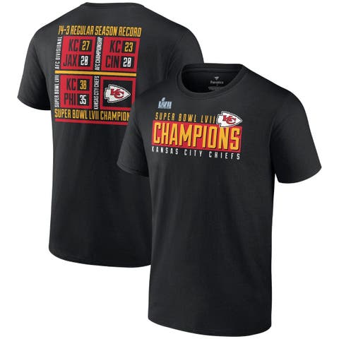 Preschool Nike Anthracite Kansas City Chiefs Super Bowl LVII Champions Locker Room Trophy Collection T-Shirt