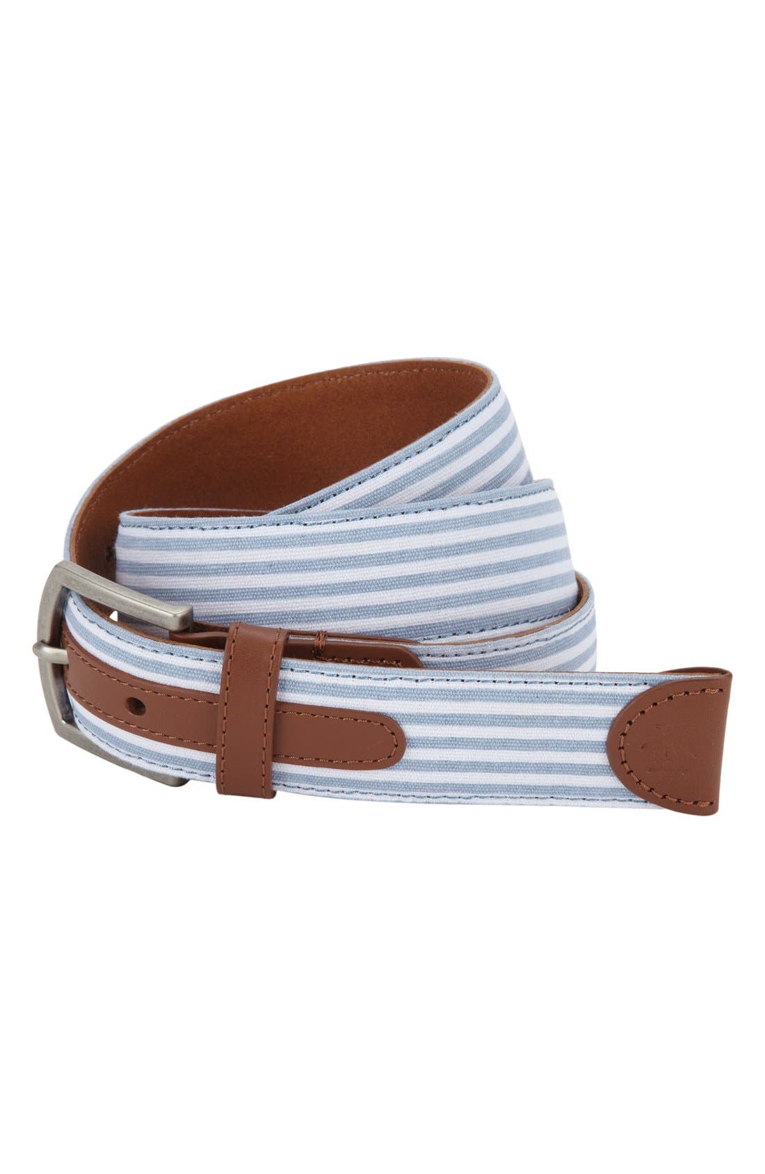 Original Penguin 'Strauss' Stripe Canvas Belt Nordstrom