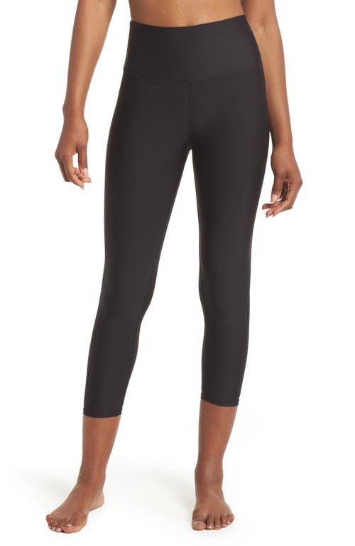 Alo Airlift High Waist Capris in Black