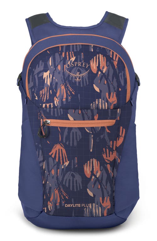 Shop Osprey Daylite Plus Backpack In Wild Blossom Print/alkaline