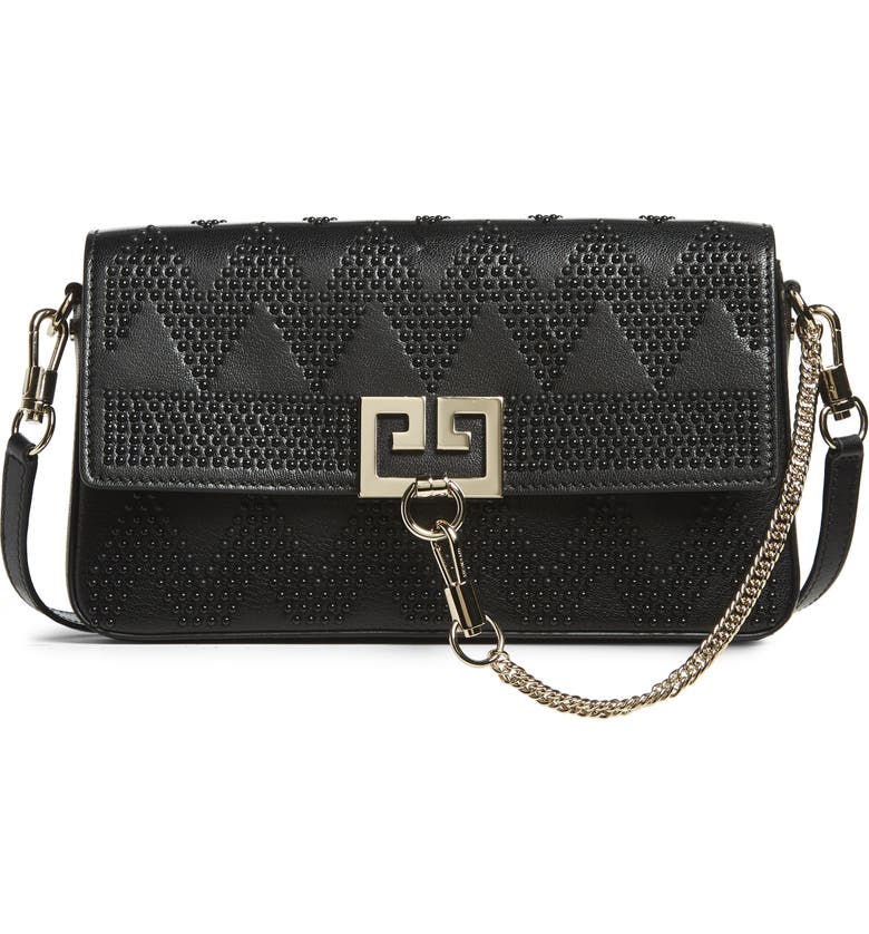 Givenchy Chevron Studded Leather Shoulder Bag | Nordstrom