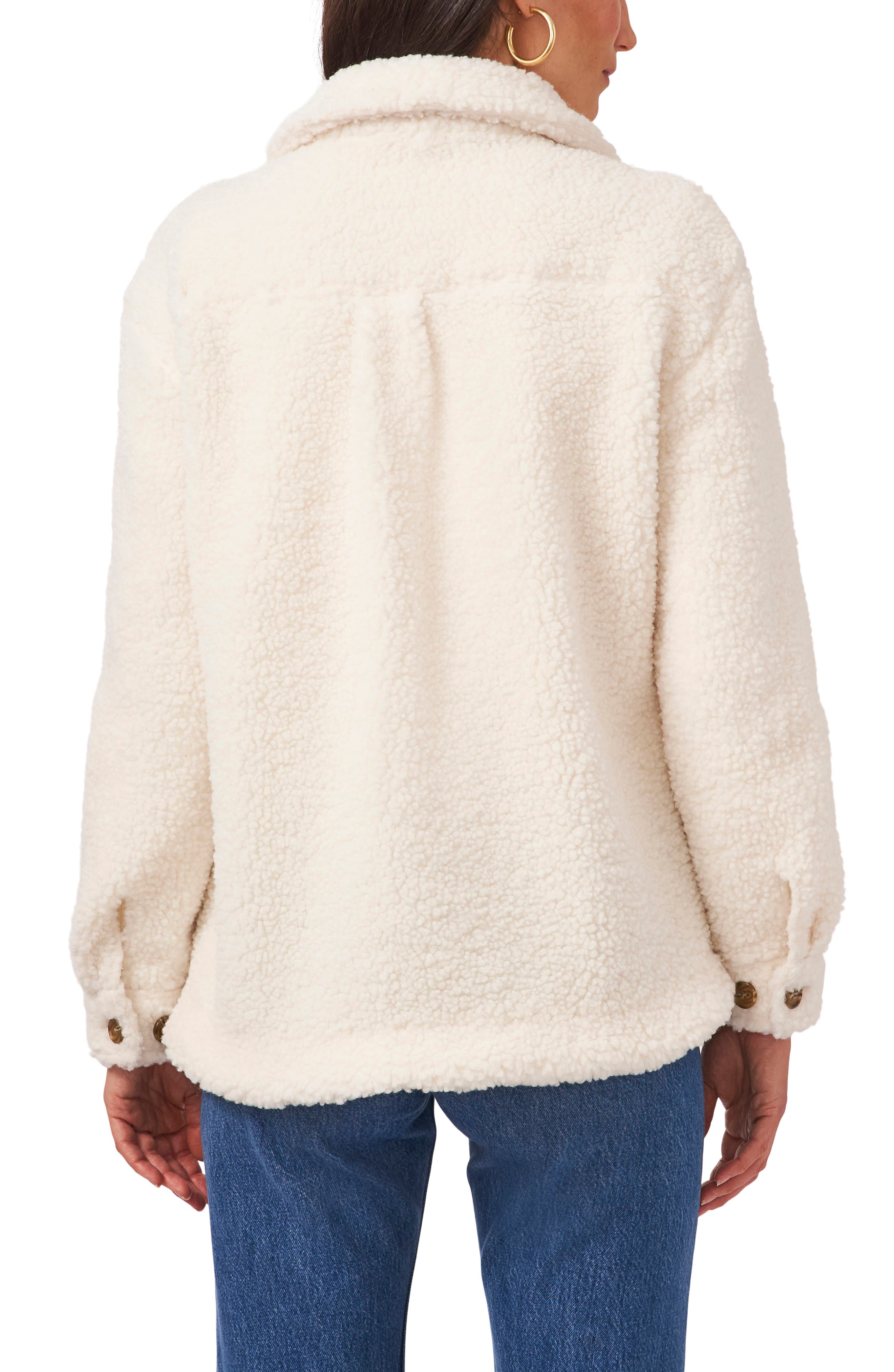 shearling shirt