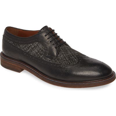 J & m 1850 Brewer Wingtip, Black