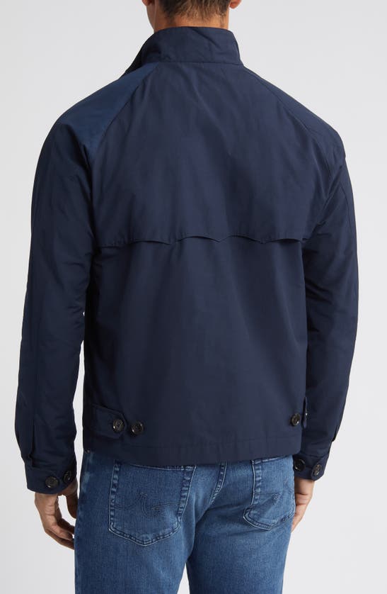 Shop Baracuta G4  Cloth Jacket In Navy