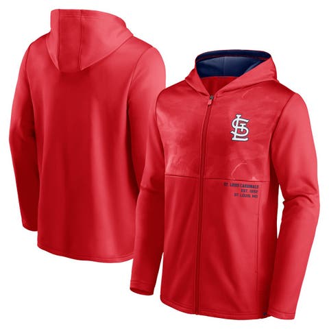 Starter /navy St. Louis Cardinals The Pro Ii Half-zip Jacket At Nordstrom  in Red for Men