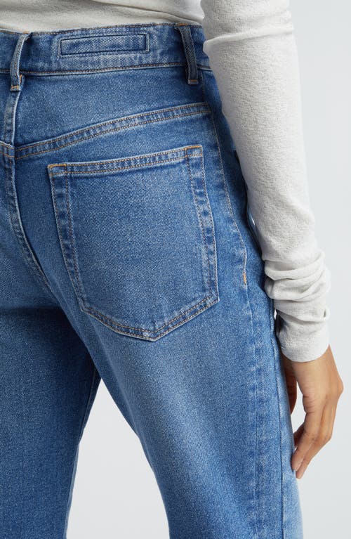 Shop Proenza Schouler Jasper Flare Jeans In Medium Blue