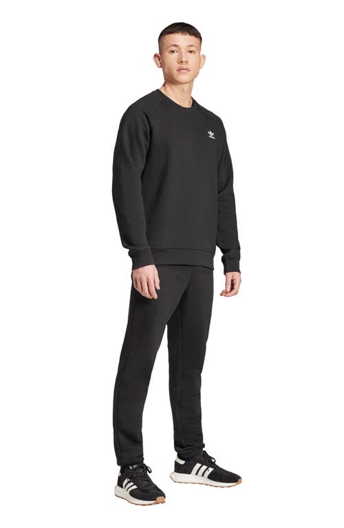 Shop Adidas Originals Trefoil Essentials Slim Fit Sweatpants In Black