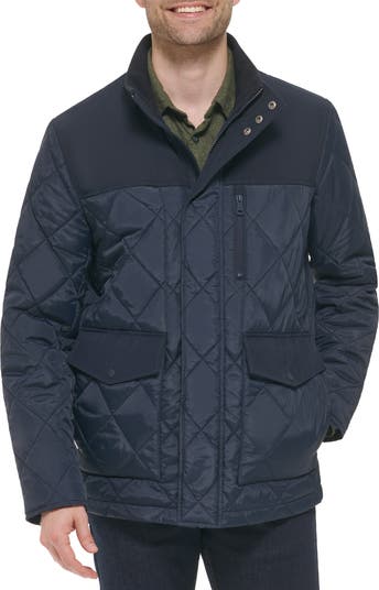Cole haan men's quilted 2025 barn jacket