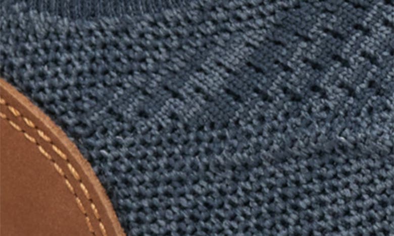Shop Johnston & Murphy Amherst 2.0 Knit Plain Toe Sneaker In Navy Heathered Knit