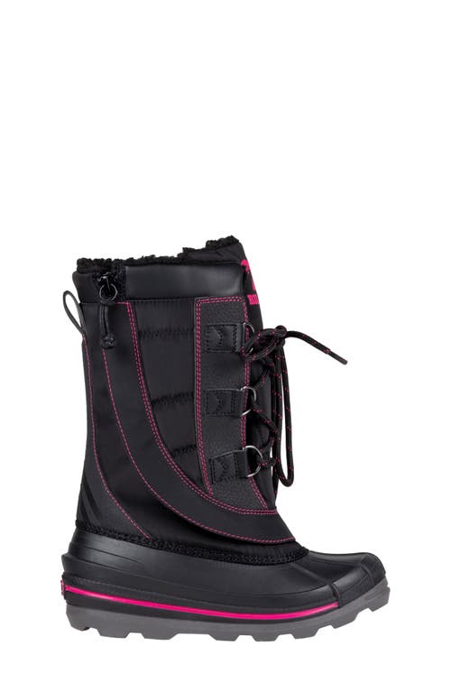 Shop Billy Footwear Kids' Ice Snow Boot Ii In Black/pink