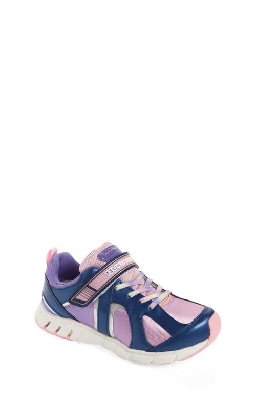 Tsukihoshi Kids'  Rainbow Sneaker In Navy/pink