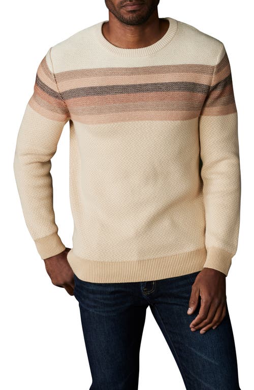 Shop The Normal Brand Stripe Ski Sweater In Ivory Multi