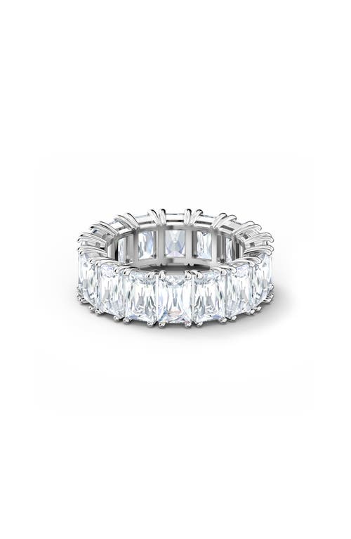 Swarovski Vittore Ring in Silver /Clear Crystal at Nordstrom