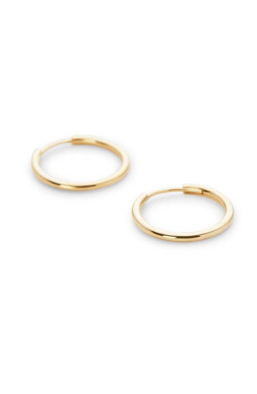 Ana Luisa Small Gold Hoop Earrings In Gold