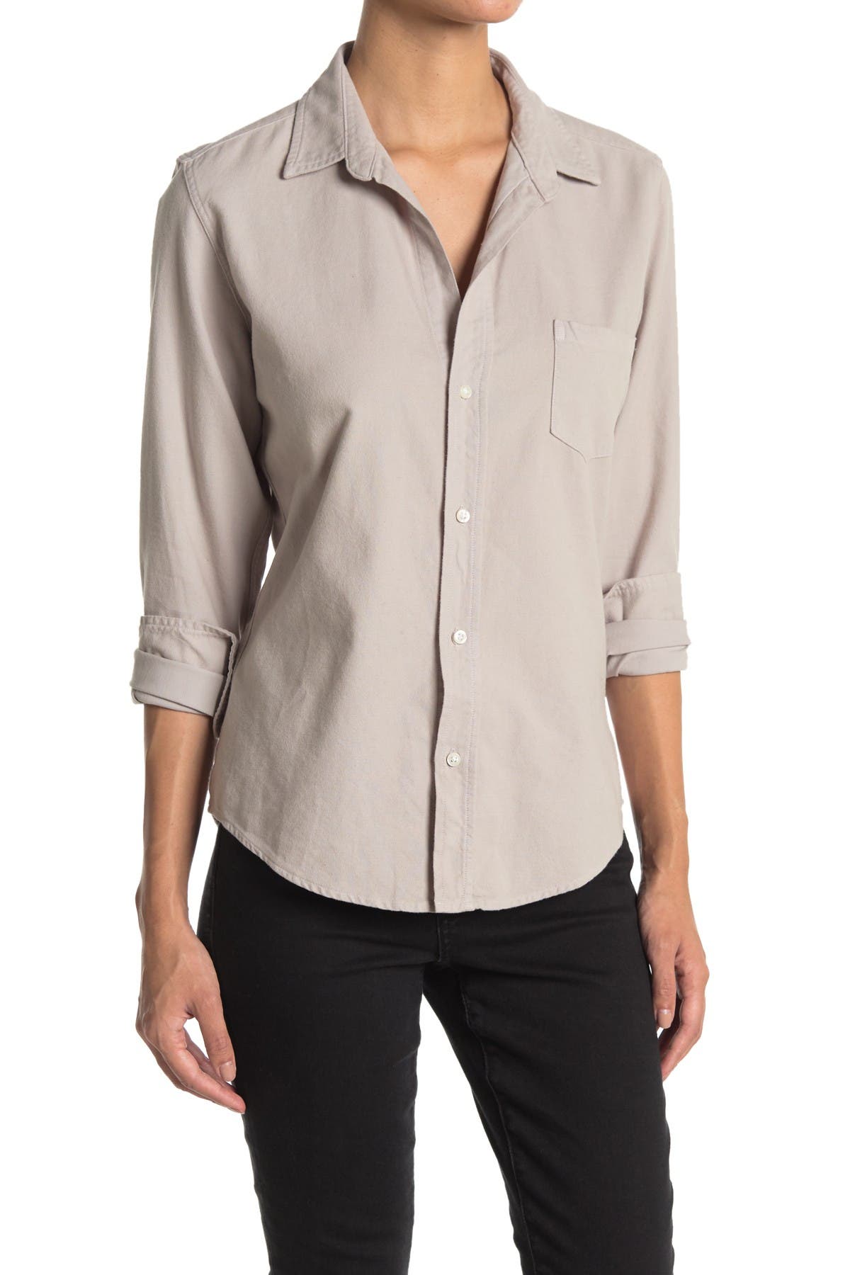 Frank Eileen Barry Fit Solid Shirt Nordstrom Rack