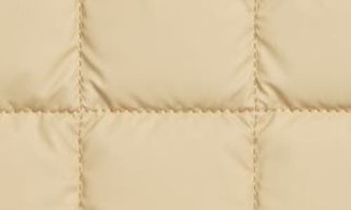Veecollective Medium Porter Quilted Tote In Faded Yellow